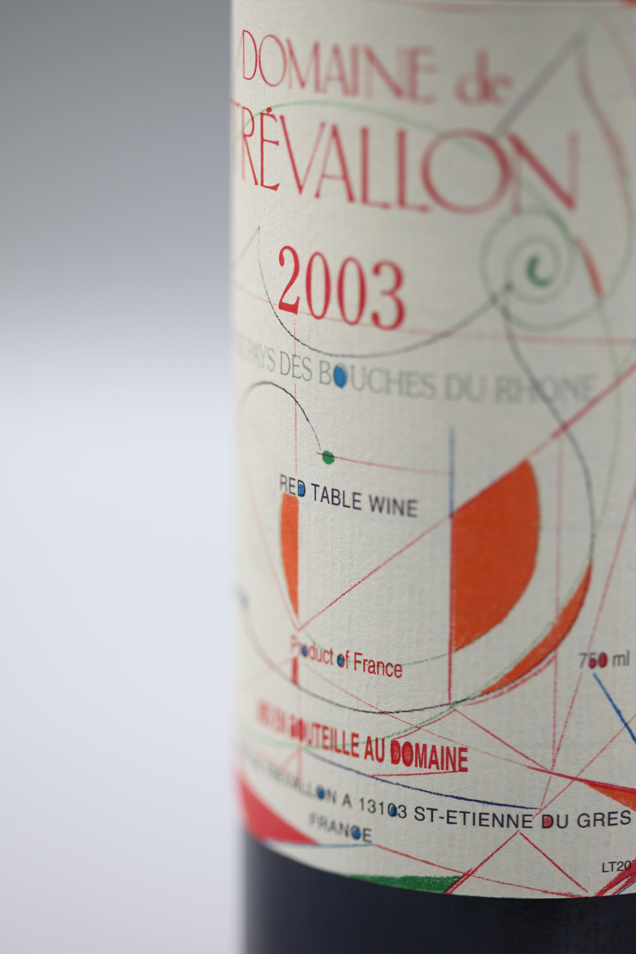 Domaine de Trevallon Trevallon Rouge 2003 | Amsterdam Vintage Wine
